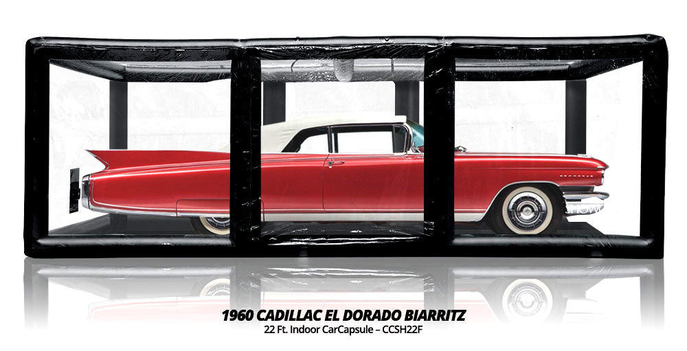 CarCapsule 22 ft ShowCase Indoor Black Cover - CCSH22