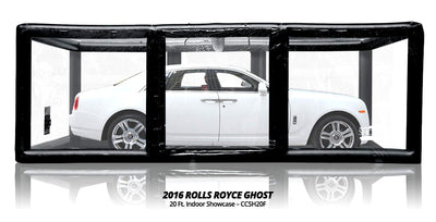 CarCapsule 20 ft ShowCase Indoor Black Cover - CCSH20