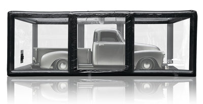 CarCapsule 16 ft Tall ShowCase Indoor Black Cover - CCSH16T