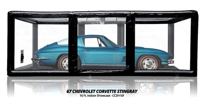 CarCapsule 16 ft ShowCase Indoor Black Cover - CCSH16
