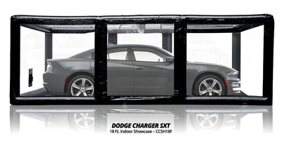 CarCapsule 18 ft ShowCase Indoor Black Cover - CCSH18