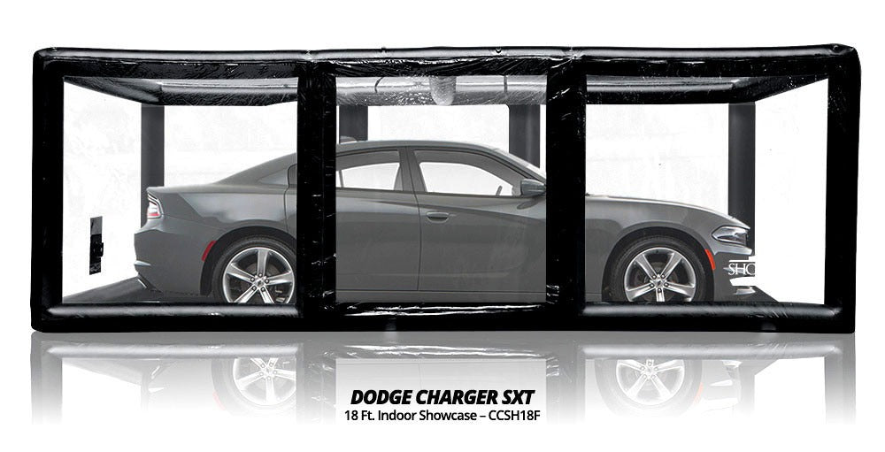 CarCapsule 18 ft ShowCase Indoor Black Cover - CCSH18