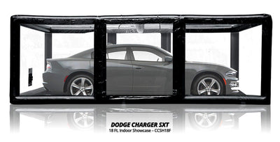 CarCapsule 18 ft ShowCase Indoor Black Cover - CCSH18