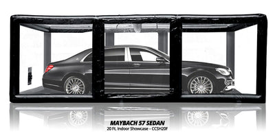 CarCapsule 20 ft ShowCase Indoor Black Cover - CCSH20