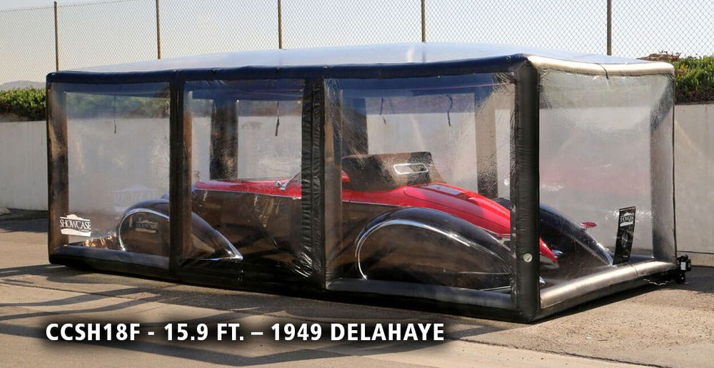 CarCapsule 18 ft ShowCase Indoor Black Cover - CCSH18