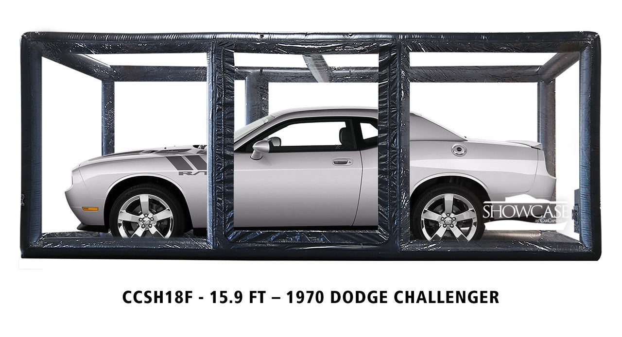 CarCapsule 18 ft ShowCase Indoor Black Cover - CCSH18