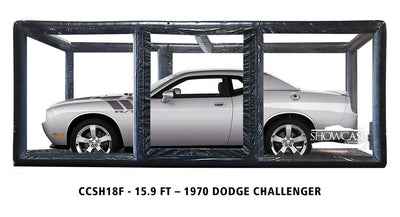 CarCapsule 18 ft ShowCase Indoor Black Cover - CCSH18