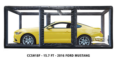 CarCapsule 18 ft ShowCase Indoor Black Cover - CCSH18