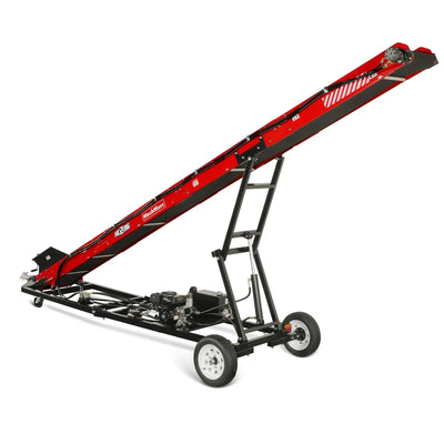 MechMaxx Firewood Conveyor with 7HP 212cc Engine, 124" Max Lift Height, 236" Length, Model HC2016