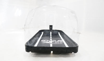CarCapsule 14 ft Signature Series Indoor Capsule with Road Emblazoned Floor & IntelliCharger – CS14F