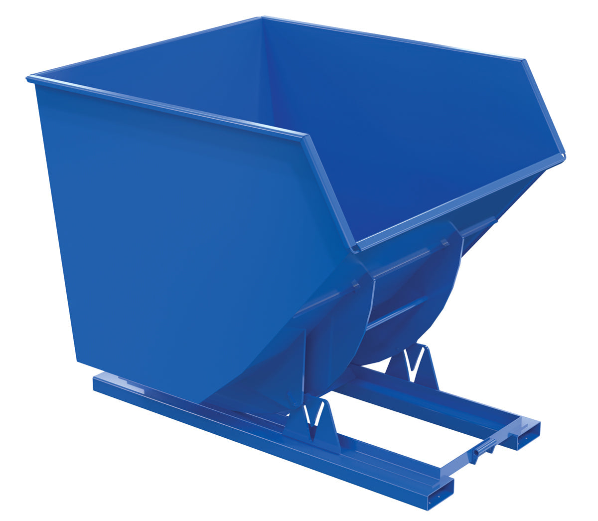 Vestil D-350-HD-NB-GRN-H Self-Dumping Hopper
