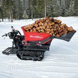 MechMaxx 1100 lb Tracked Dumper with 10HP 302cc Gas Engine, Hydraulic Tipping and Front Shovel, Model D50HTFL