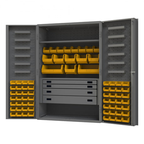 Durham DCBDLP724RDR-95 Bin Storage Cabinet