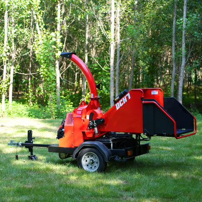 MechMaxx 7" HONDA GX690 22HP Hydraulic Feed Wood Chipper, Model DCH7