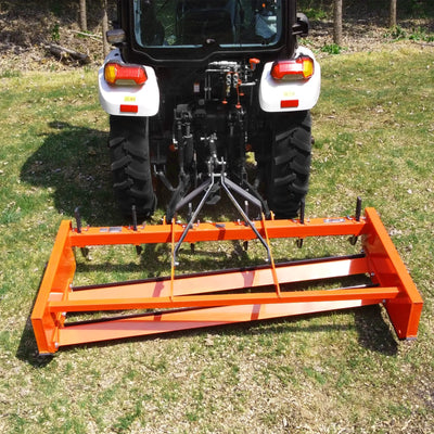 MechMaxx 72" Heavy Duty Land Leveler with Shanks, 3-Point Hitch, Model LP72