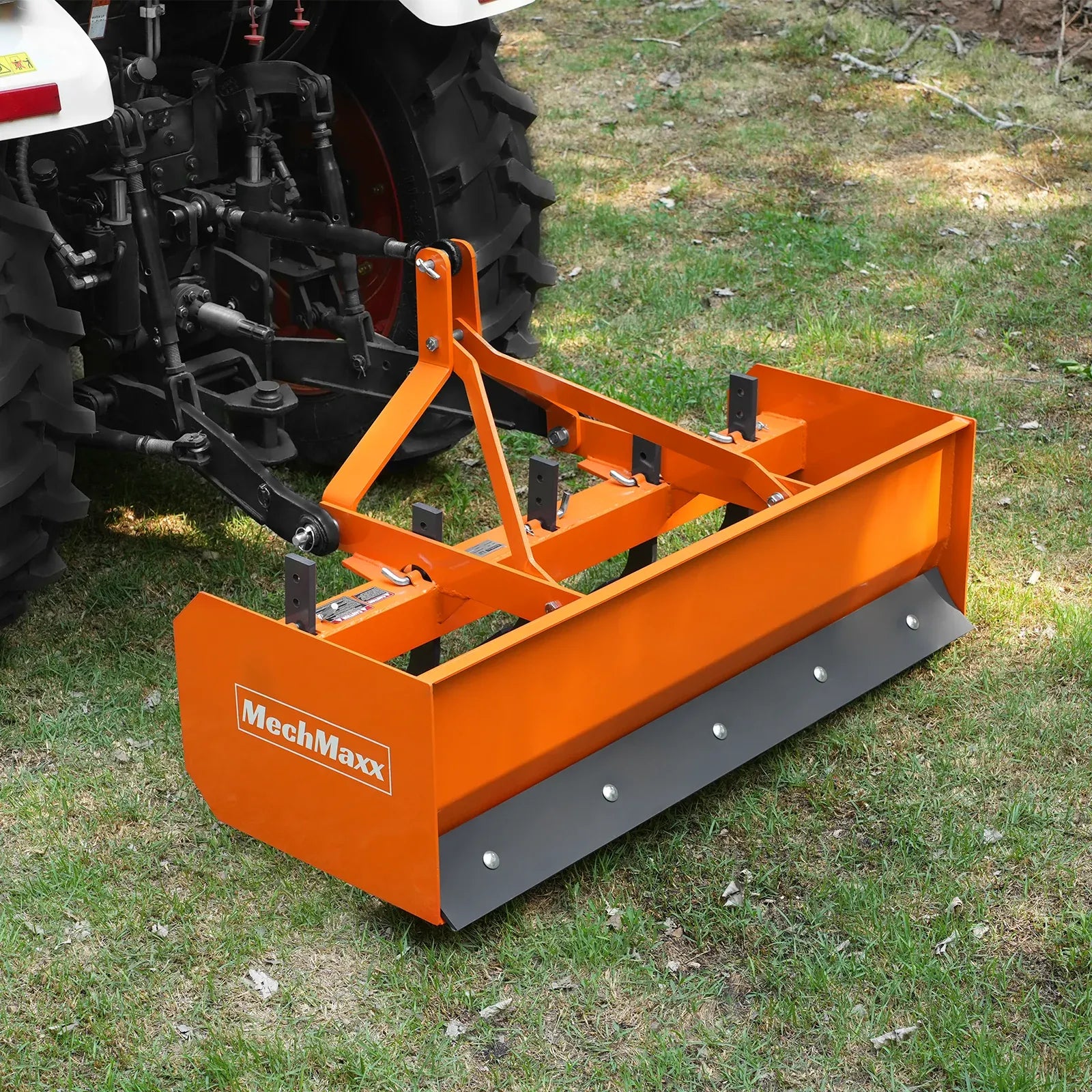 MechMaxx 60" Box Blade Scraper with 5 Shanks, 3-Point Hitch, Model BB60