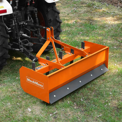 MechMaxx 60" Box Blade Scraper with 5 Shanks, 3-Point Hitch, Model BB60