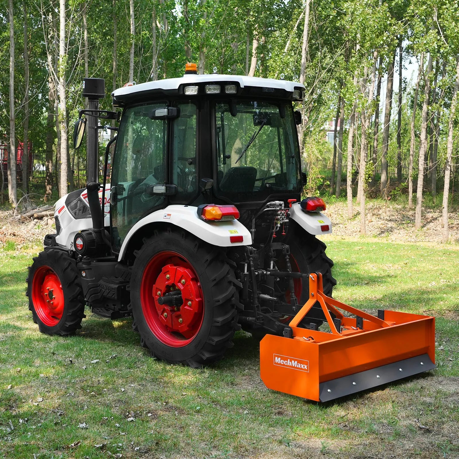 MechMaxx 60" Box Blade Scraper with 5 Shanks, 3-Point Hitch, Model BB60