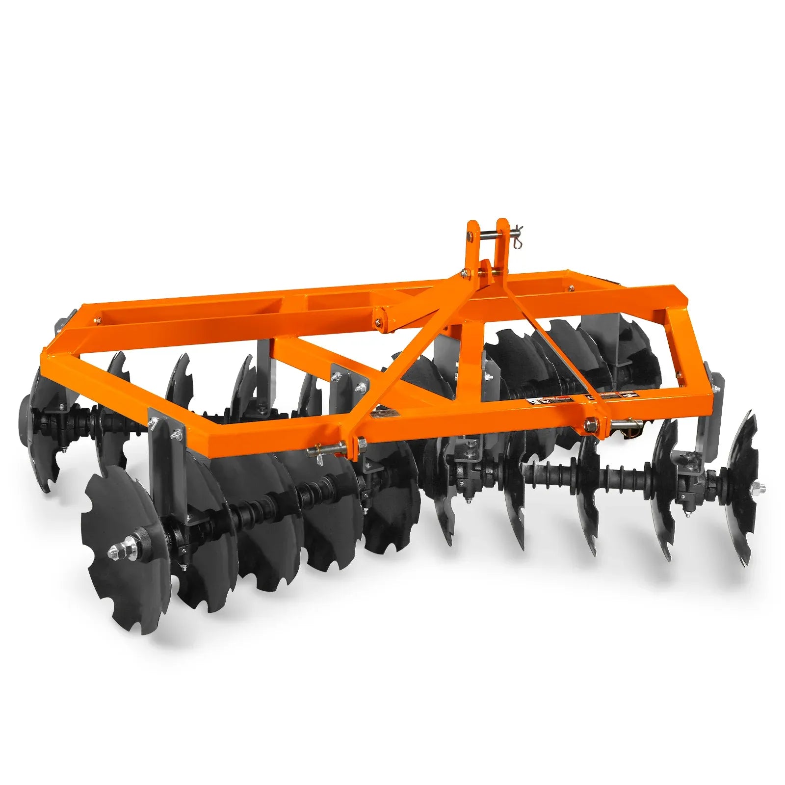 MechMaxx 72" Tractor Notched Disc Harrow, 3-Point Hitch, Model DH72