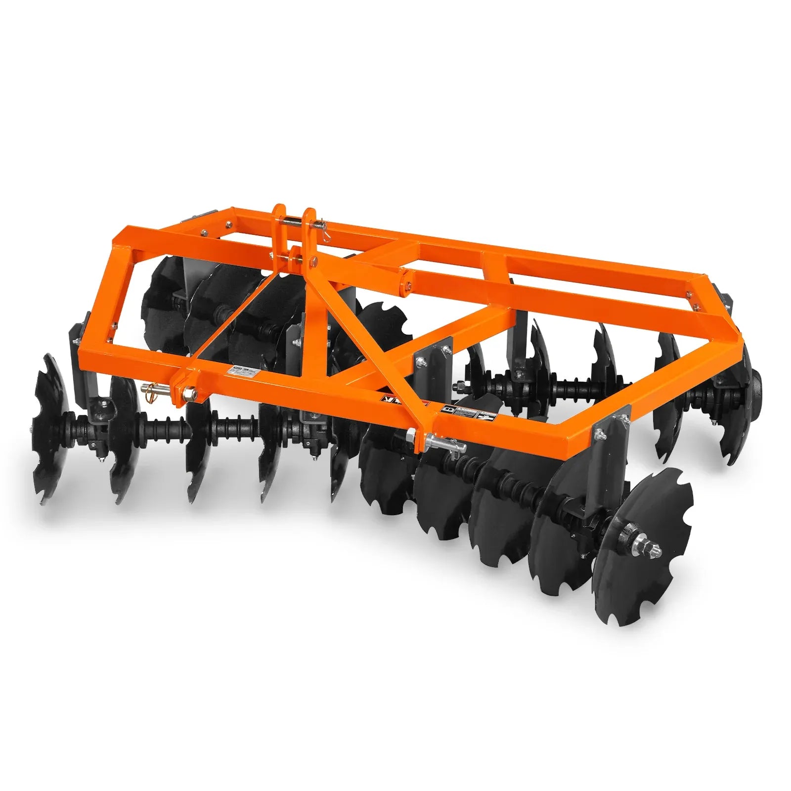 MechMaxx 72" Tractor Notched Disc Harrow, 3-Point Hitch, Model DH72