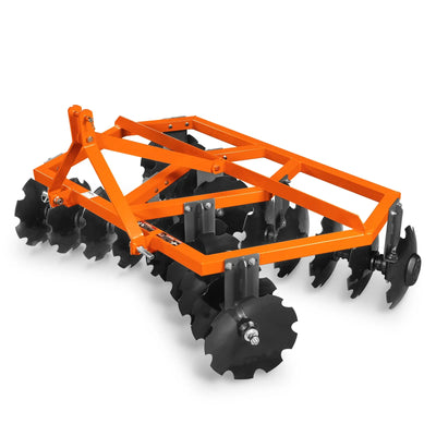 MechMaxx 72" Tractor Notched Disc Harrow, 3-Point Hitch, Model DH72