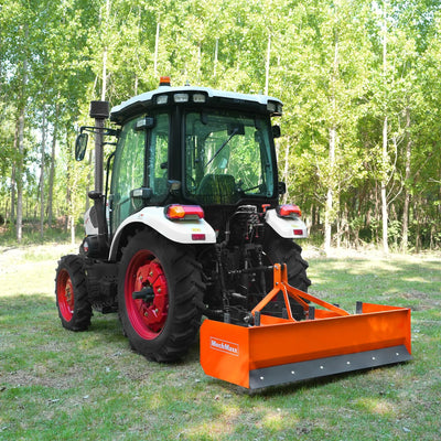 MechMaxx 72" Box Blade Scraper with 6 Shanks, 3-Point Hitch, Model BB72