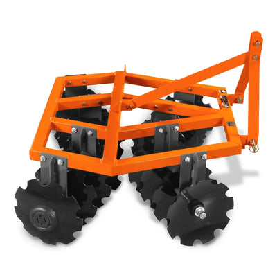 MechMaxx 60" Tractor Notched Disc Harrow, 3-Point Hitch, Model DH60