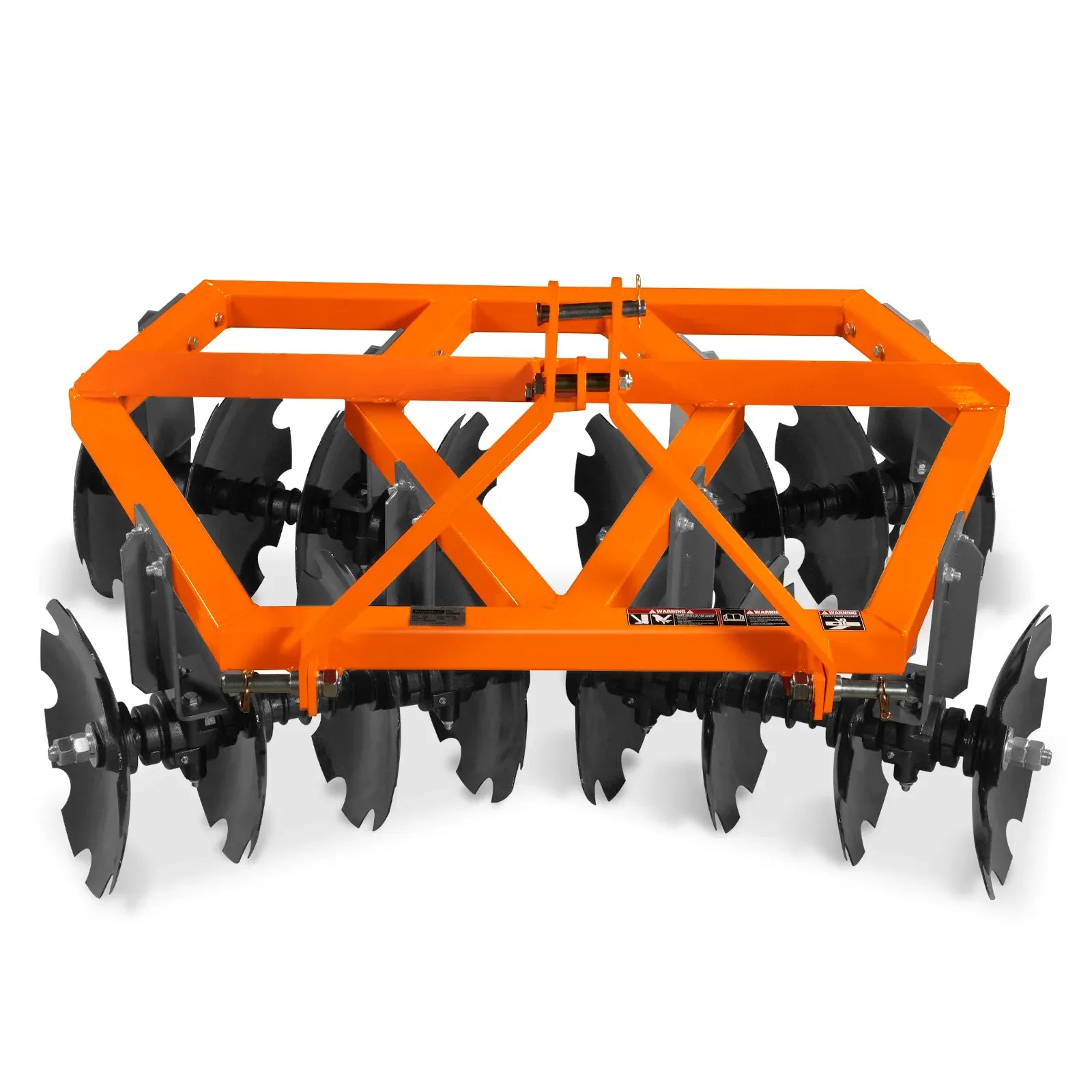 MechMaxx 60" Tractor Notched Disc Harrow, 3-Point Hitch, Model DH60
