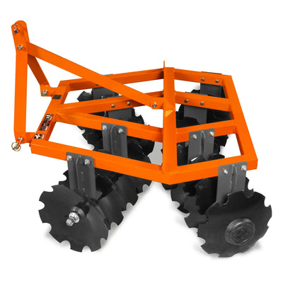 MechMaxx 60" Tractor Notched Disc Harrow, 3-Point Hitch, Model DH60