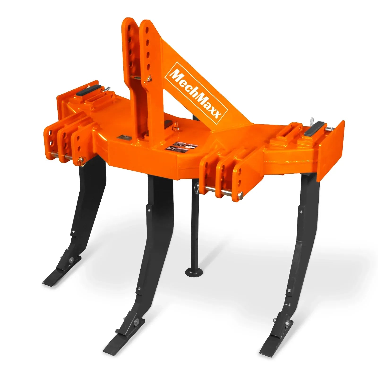 MechMaxx Heavy Duty 3-Shank Subsoiler Plow, 3-Point Hitch Cat 1 & 2, Model SS3S