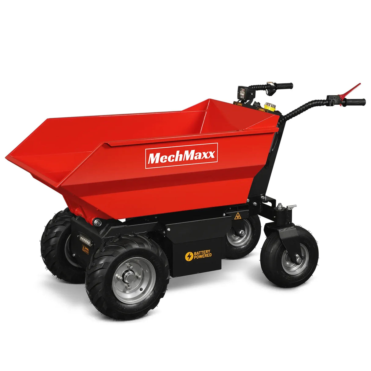 MechMaxx 1100 lb 48V 1000W DC Motor Hydraulic Dump Cart Mini Dumper, Model EH50