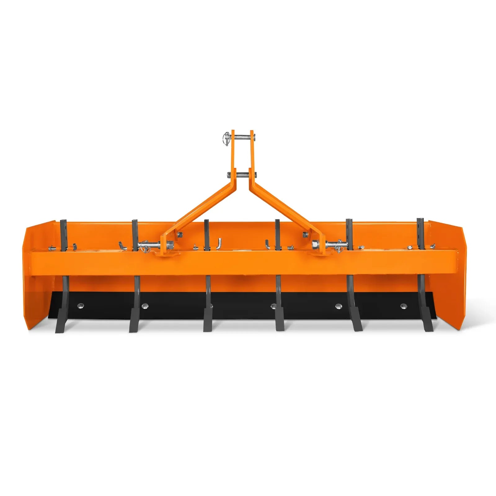 MechMaxx 72" Box Blade Scraper with 6 Shanks, 3-Point Hitch, Model BB72