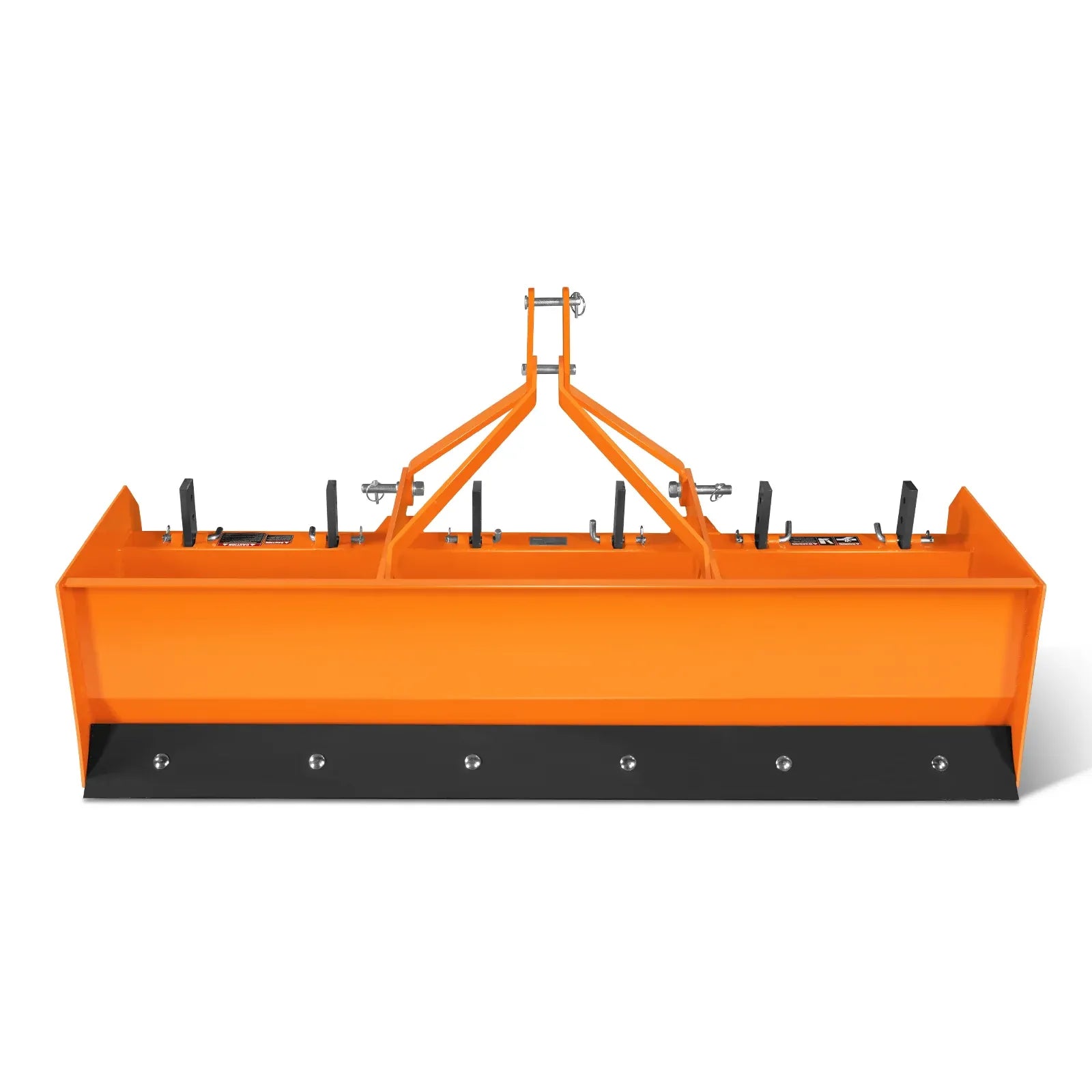MechMaxx 72" Box Blade Scraper with 6 Shanks, 3-Point Hitch, Model BB72