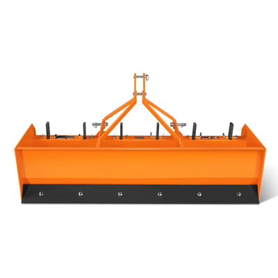 MechMaxx 72" Box Blade Scraper with 6 Shanks, 3-Point Hitch, Model BB72