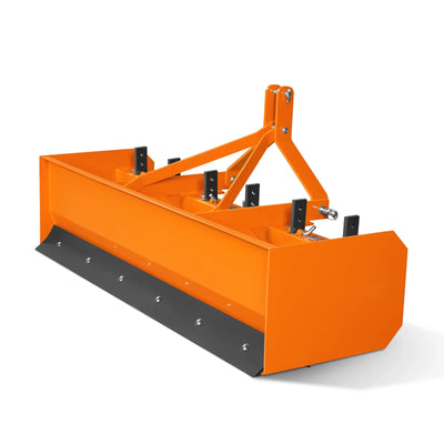 MechMaxx 72" Box Blade Scraper with 6 Shanks, 3-Point Hitch, Model BB72