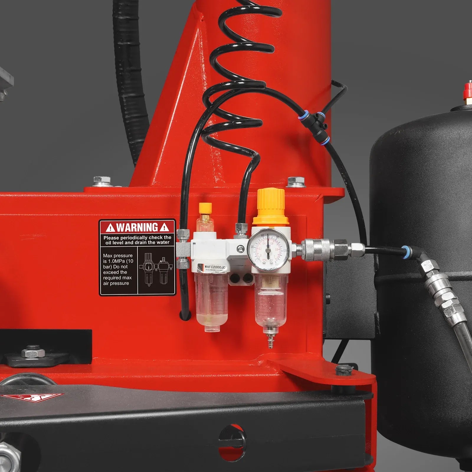 MechMaxx 24" Rim Double Assist Arm Tire Changer with Bead Blaster, Model TC9662