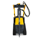 MechMaxx Mini Skid Steer Drive Auger Attachment with 6", 9", and 12" Auger Bits