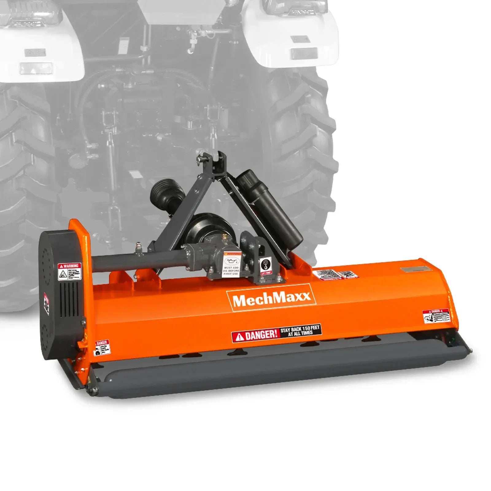 MechMaxx 60" Light Duty PTO Flail Mower, 3-Point Hitch, 15–35HP, Model EFS60
