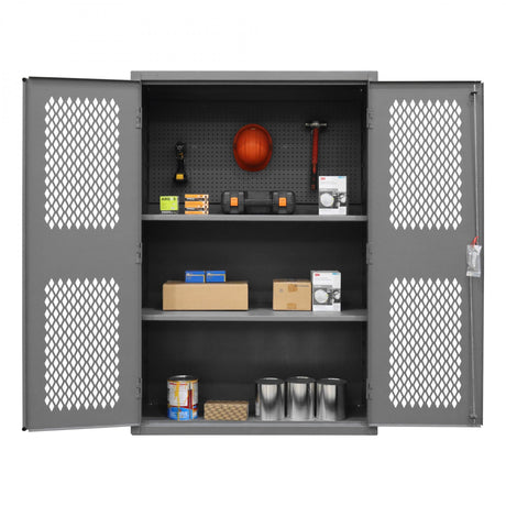 Durham EMDC-482472-PB-2S-95 Pegboard Cabinet