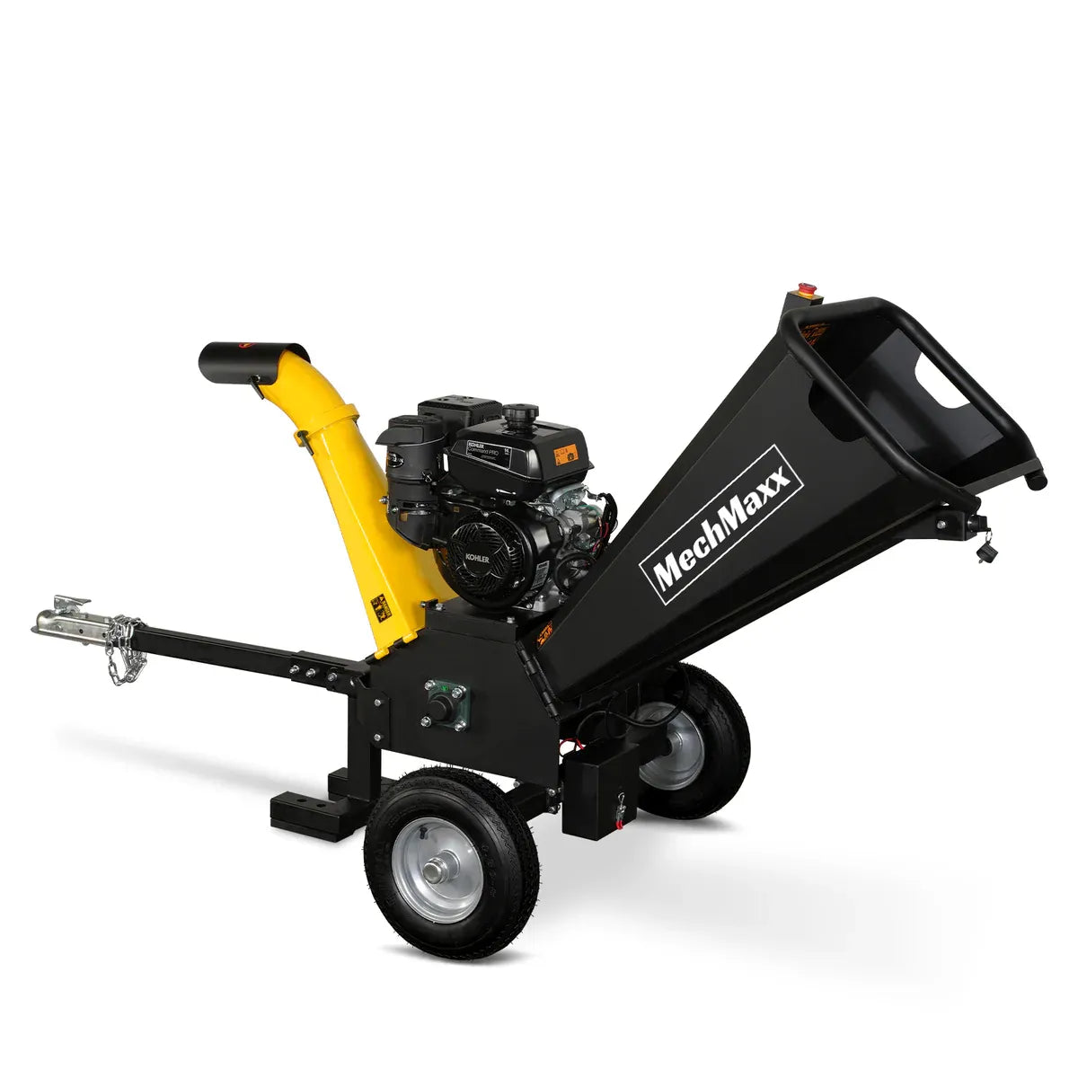 MechMaxx 5" 14HP 429cc KOHLER E-Start Gas Powered Wood Chipper, Model GS1500