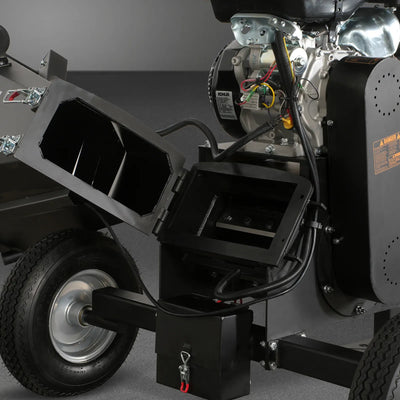 MechMaxx 5" 14HP 429cc KOHLER E-Start Gas Powered Wood Chipper, Model GS1500
