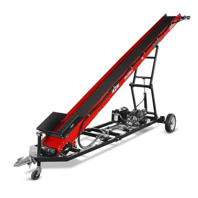 MechMaxx Firewood Conveyor with 7HP 212cc Engine, 124" Max Lift Height, 236" Length, Model HC2016