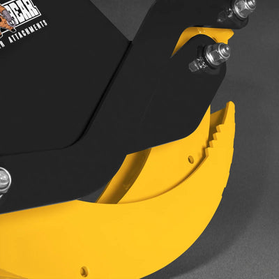 MechMaxx 59" Hydraulic Rotating Log Grapple Attachment for Mini Skid Steer with 1500 lb Lift Capacity and 360° Rotation