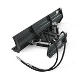 MechMaxx 57" Hydraulic Dozer Blade Attachment for Mini Skid Steer