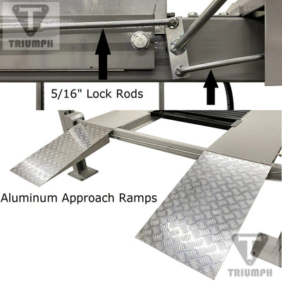 Triumph NSS-8XLT 4-Post Service and Storage Lift 8,000 lb Extended