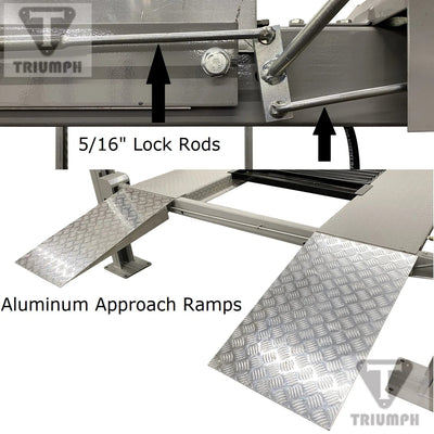 Triumph NSS-8SQ 4-Post Car Lift 8,000 lb Short Length