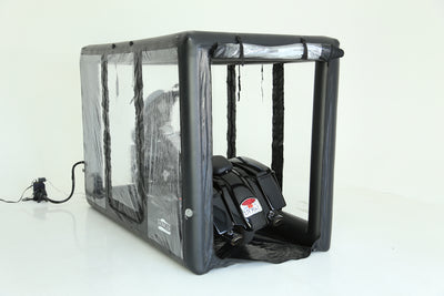 CarCapsule 12 ft Bike ShowCase Indoor Black Cover - BBSH12