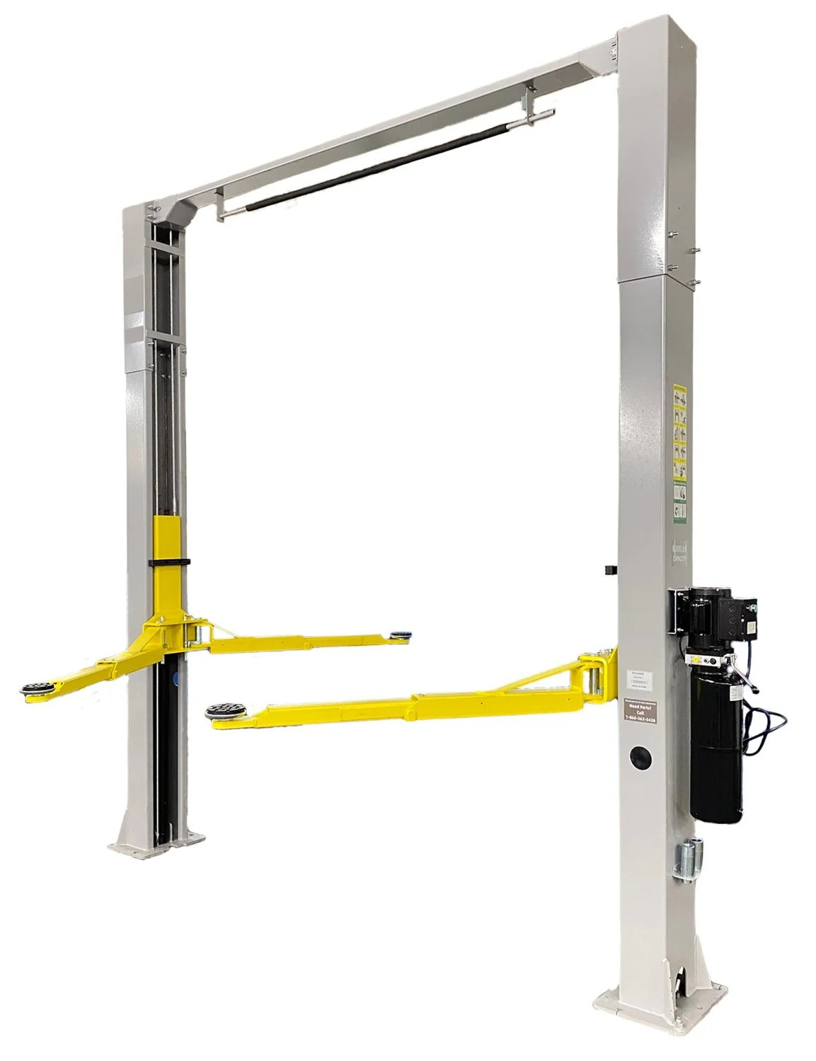 Triumph NTO-9AE 2-Post Car Lift 9,000 lb Overhead