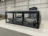 CarCapsule 18 ft ShowCase Indoor Black Cover – Drive Thru Model - CCSH18DTHRU