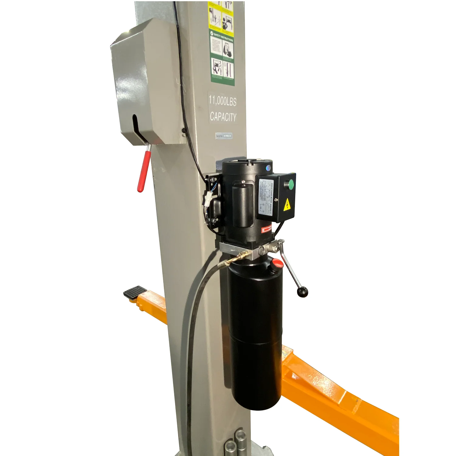 Triumph NTO-11A 2-Post Car Lift 11,000 lb Overhead